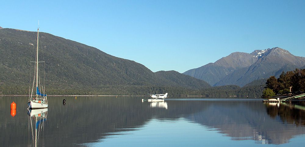 Sea plane, New Zealand