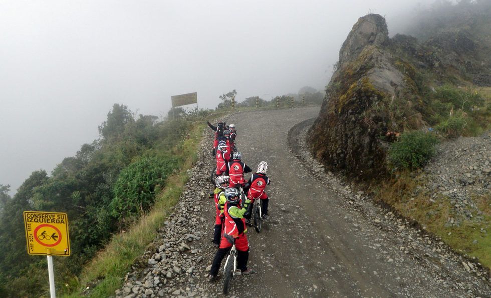 The Death Road by mountainbike – silver-travellers.com