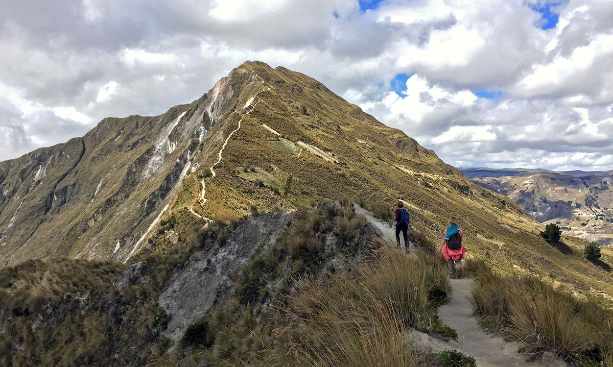 Lake Quilotoa, Ecuador