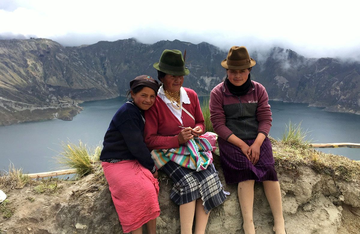 Lake Quilotoa, Ecuador