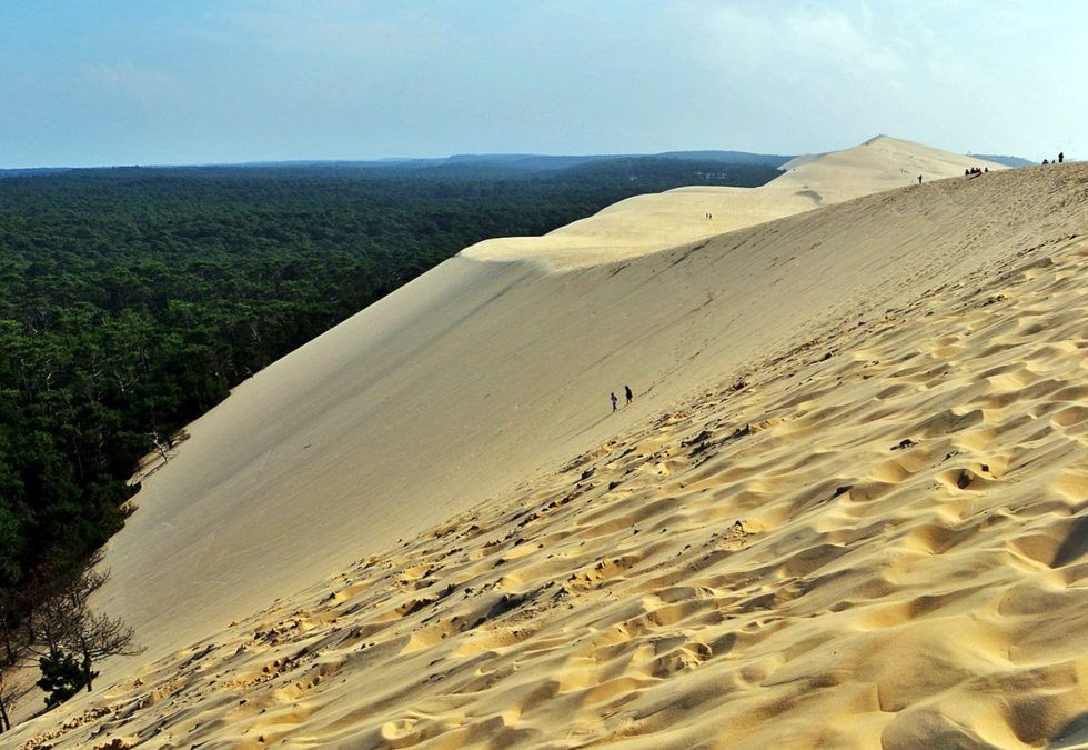 Dune du Pyla at the Bassin d'Arcasson