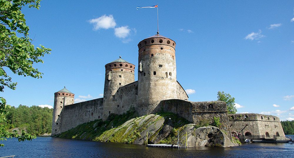 Old fortress in Finland