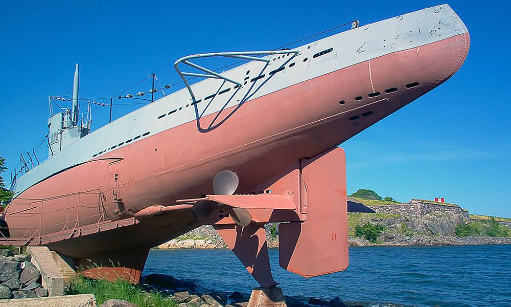 Submarine museum, Helsinki, Finland