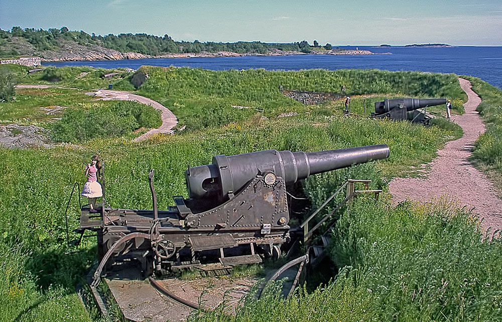 Suomenlinna island in Helsinki, Finland