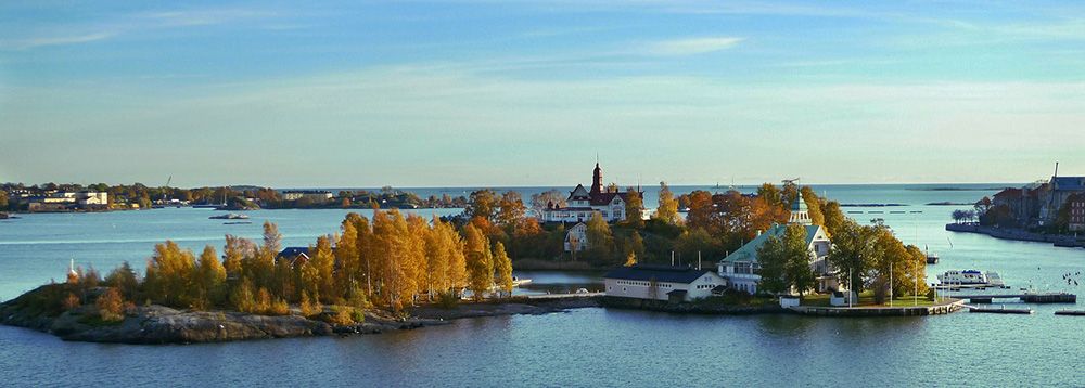 Vallisaari island in Helsinki, Finland