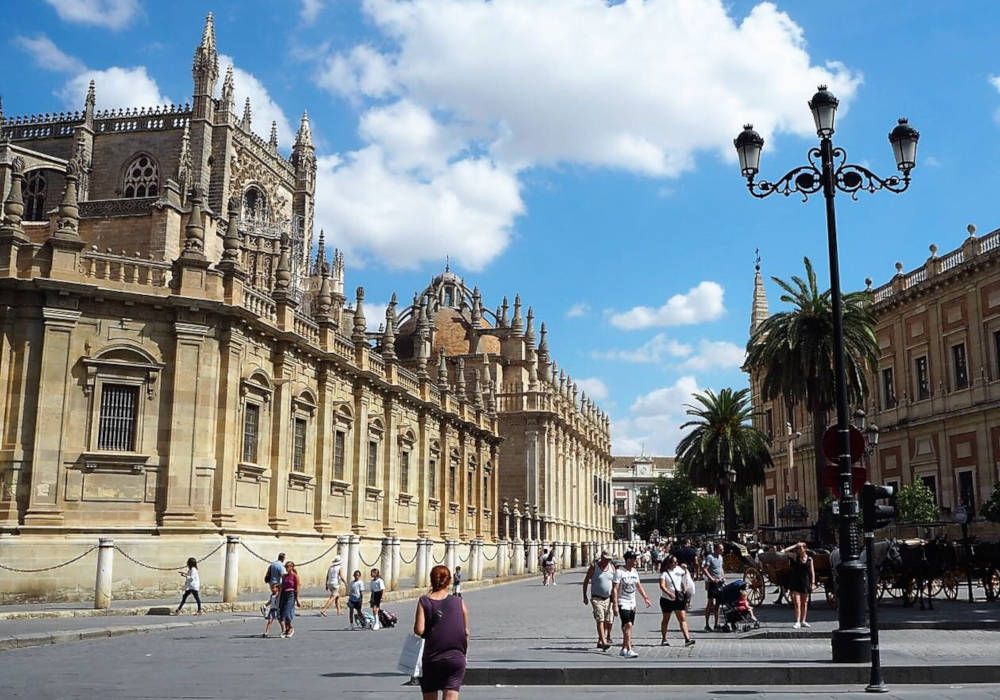 Streetview in Sevilla, Spain