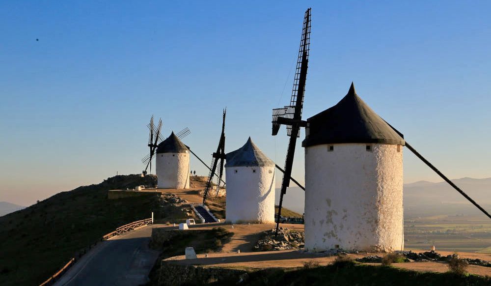 Wind mills in Spain