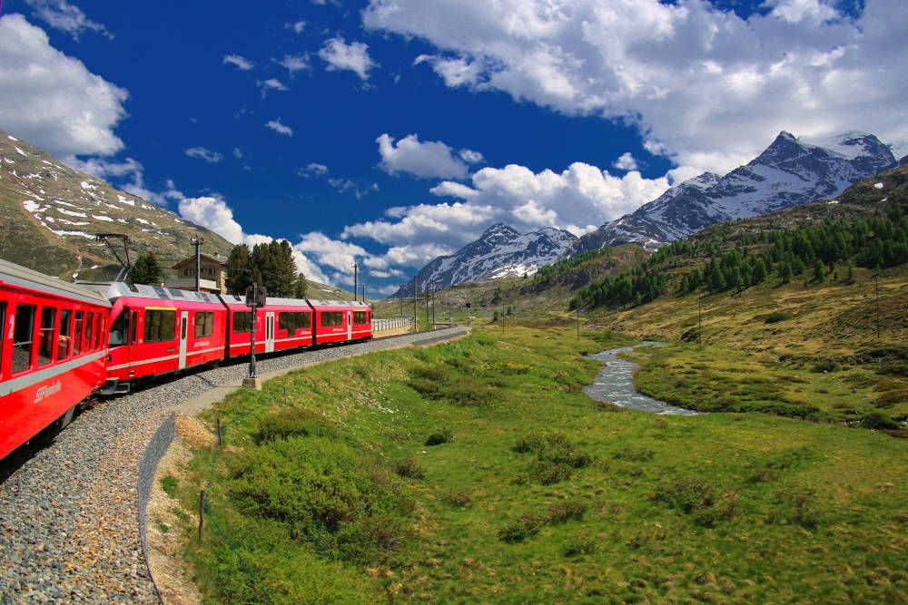 Train in Switzerland