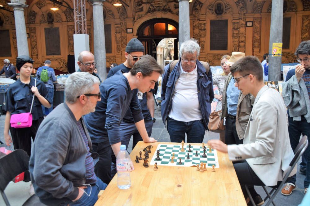 A play of chess in Lille, France