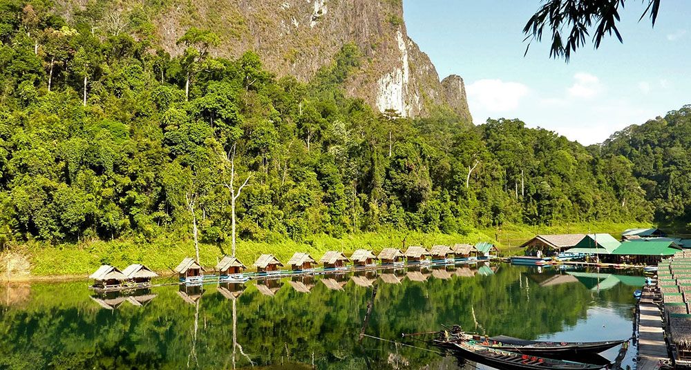 Khao Sok reservoir