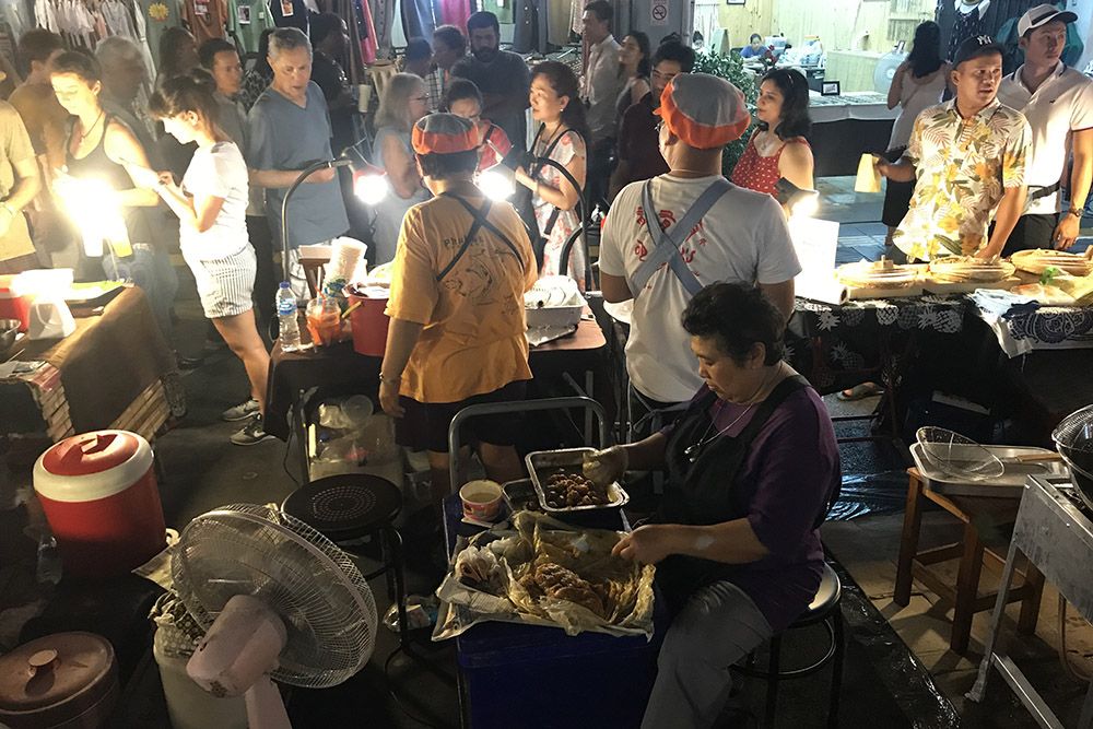 Night market in Phuket City, Thailand