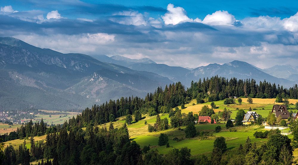 Tatra mountains in Poland