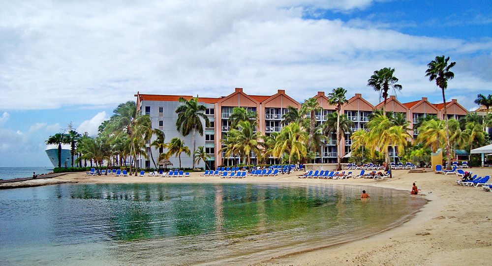 Beach in Aruba, Dutch Caribbean