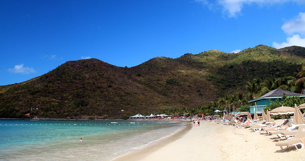 beach in Saint Martin