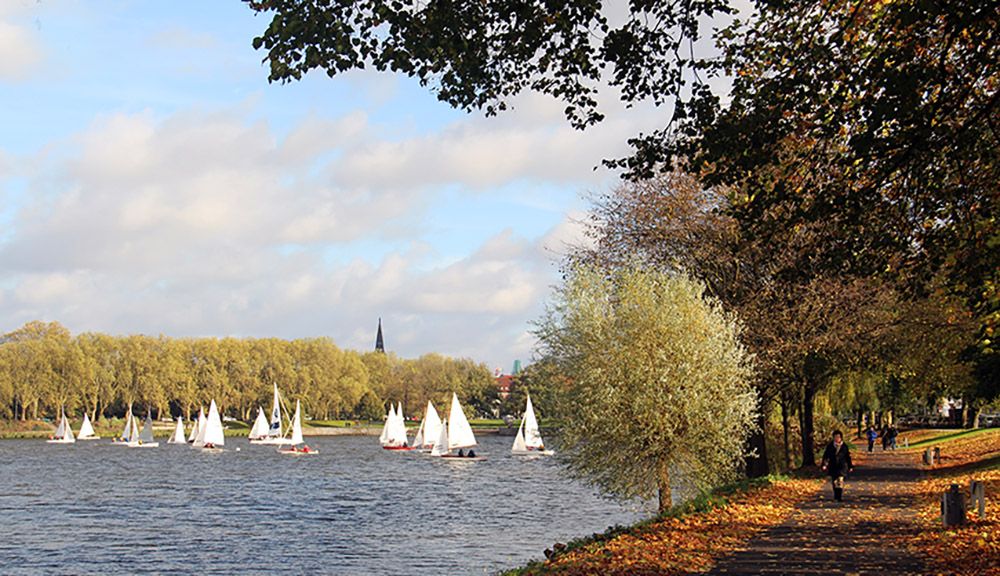 Aasee, Münster, Germany