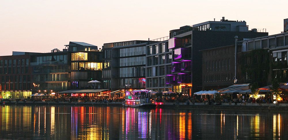 Münster harbour, Germany