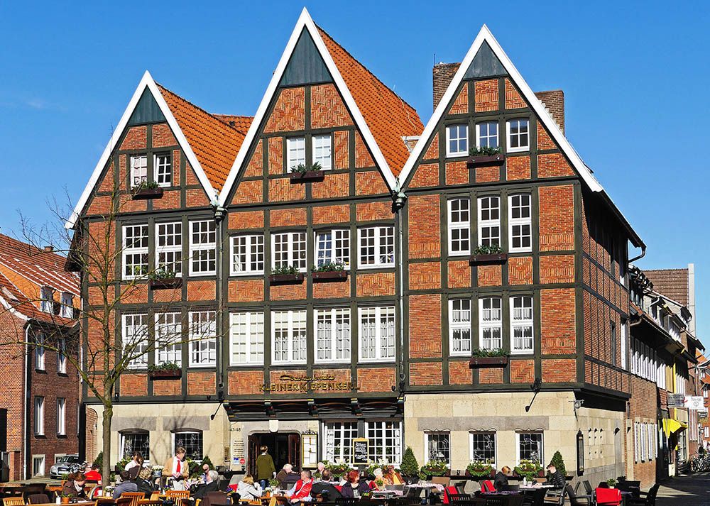 Terrace in Münster, Germany