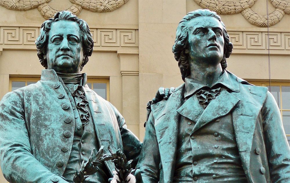 Goethe and Schiller