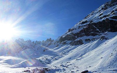 Winter sports in Val Gardena