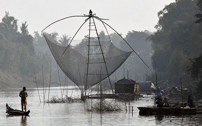 Boat trip from Battambang to Siem Reap