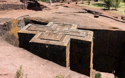 The rock churches of Lalibela in northern Ethiopia