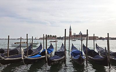 Venice in northeast Italy