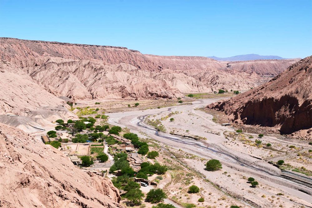 Pukara de Quitor close to San Pedro de Atacama, Chile