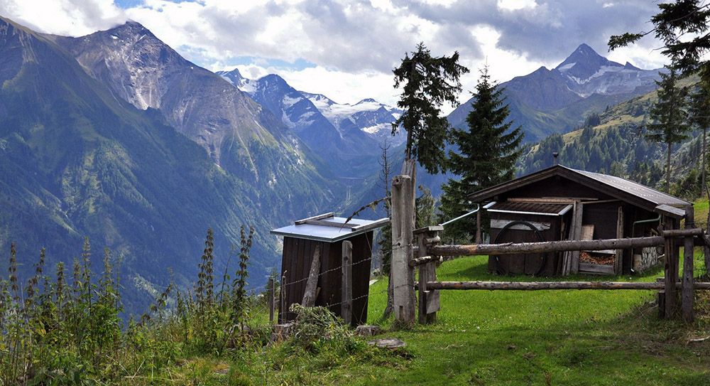Mountain hut in Salzburgerland