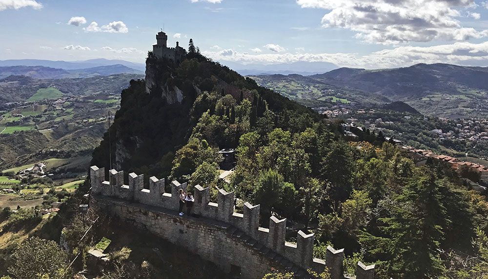 Cesta, San Marino