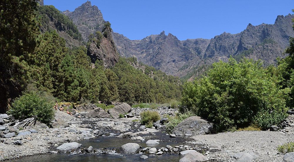 Valley in La Palma