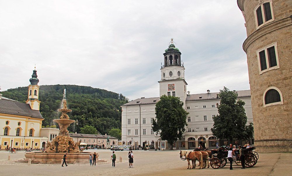 Square in Salzburg