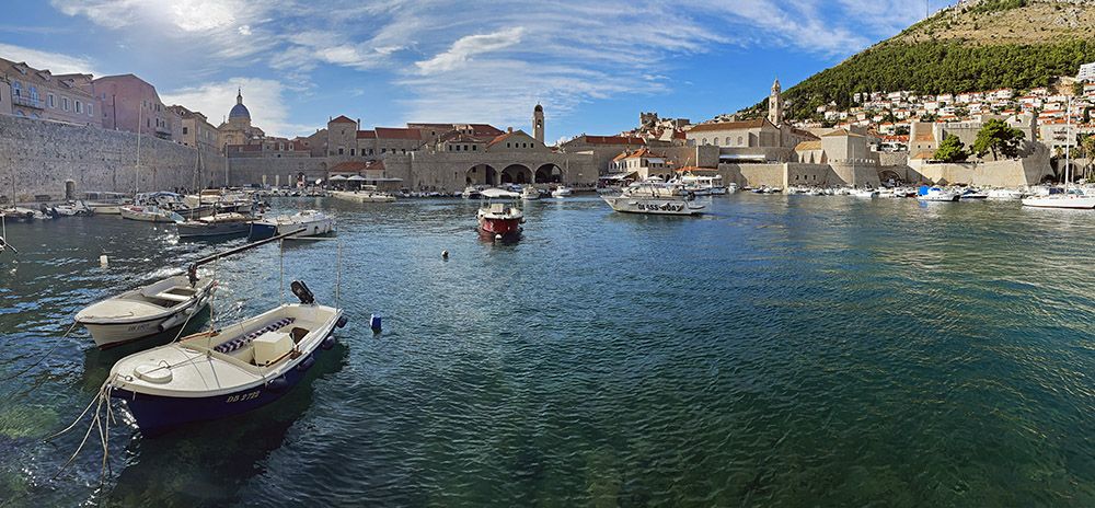 Harbour in Dubrovnik