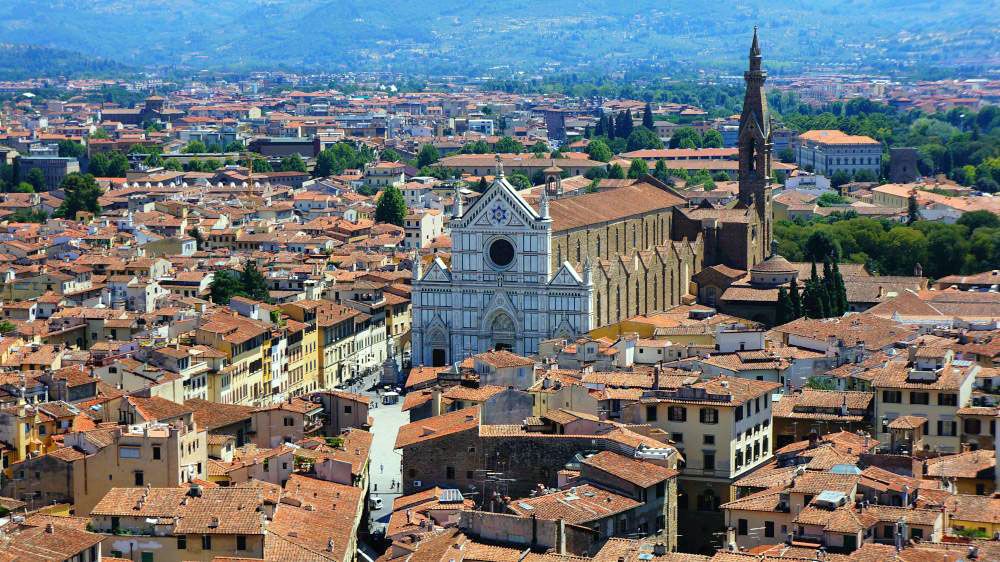 View of the city of Florence