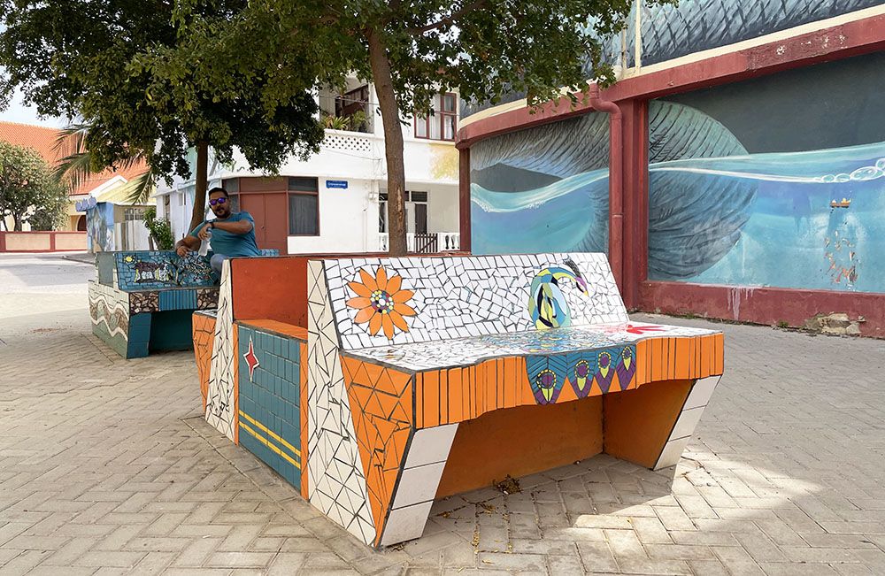 Benches in San Nicolas