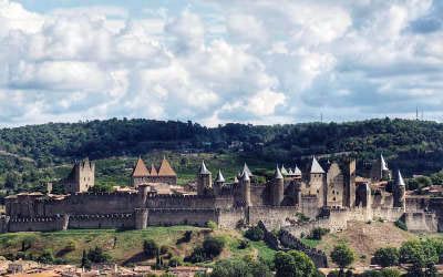 Carcassonne, the best-preserved fortified city in Europe