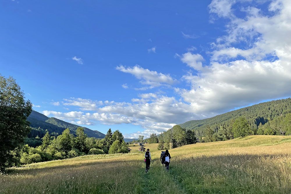 Hiking in the Jura Mountains