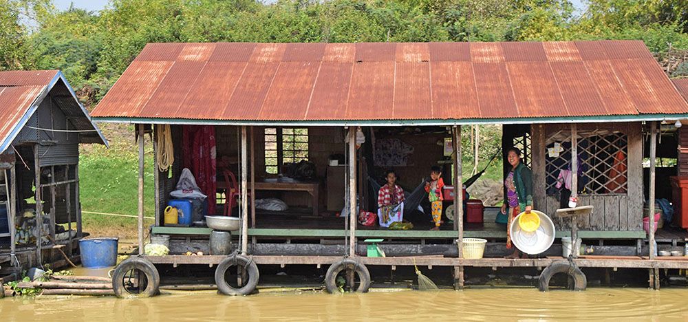 boat trip to Siem Reap