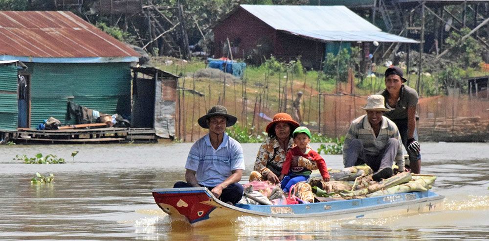 boat trip to Siem Reap