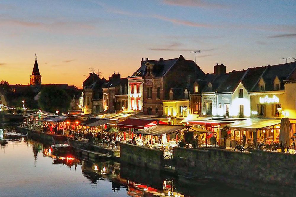 Terraces in Amiens