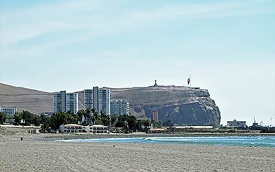 The beaches at Arica