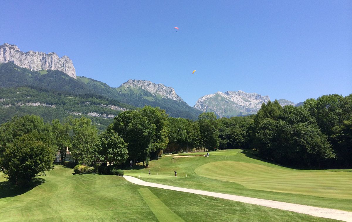 Golf course at Annecy