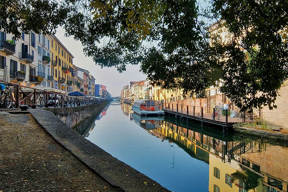 Canal in Milan