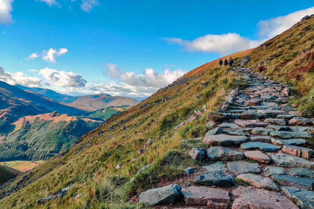 Climbing Ben Nevis