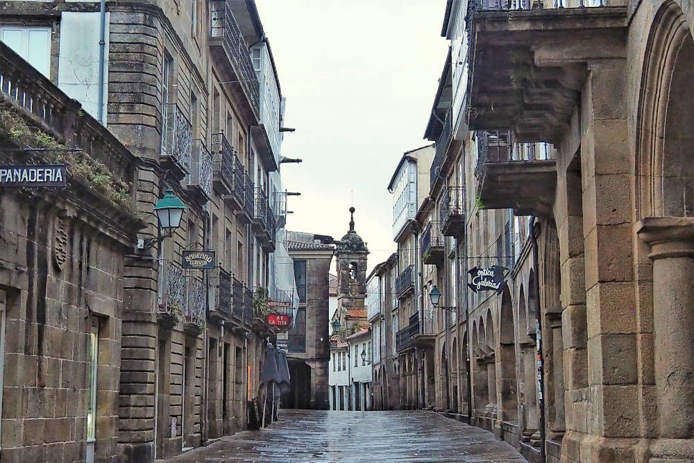Street in Santiago de Compostela