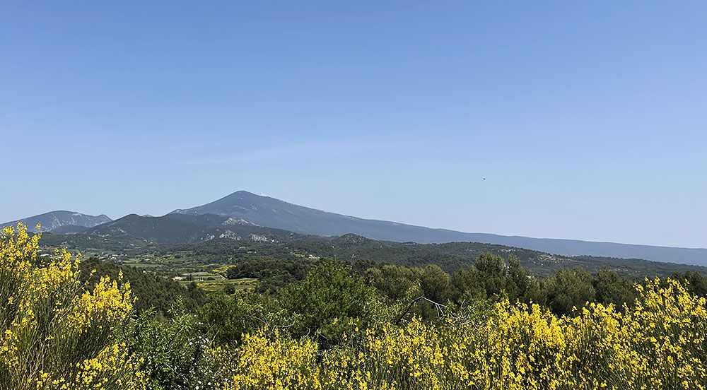 Mont Ventoux from a distance