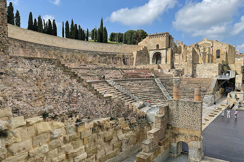 Roman theatre in Cartagena