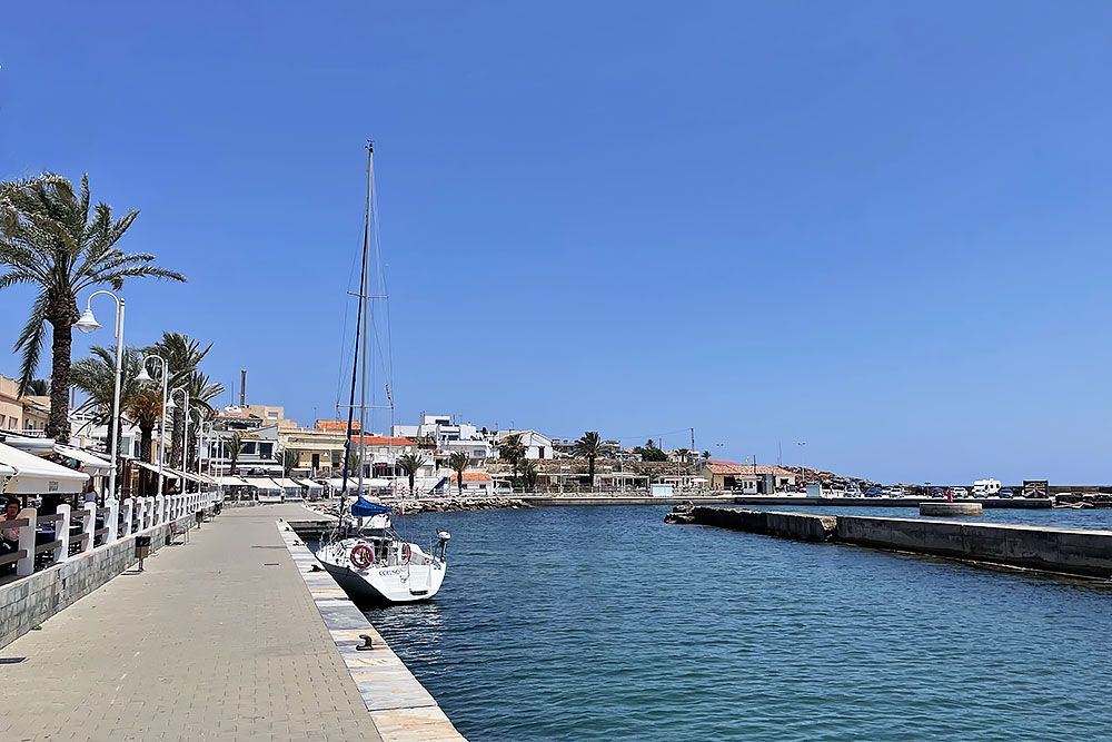 Boulevard in La Manga