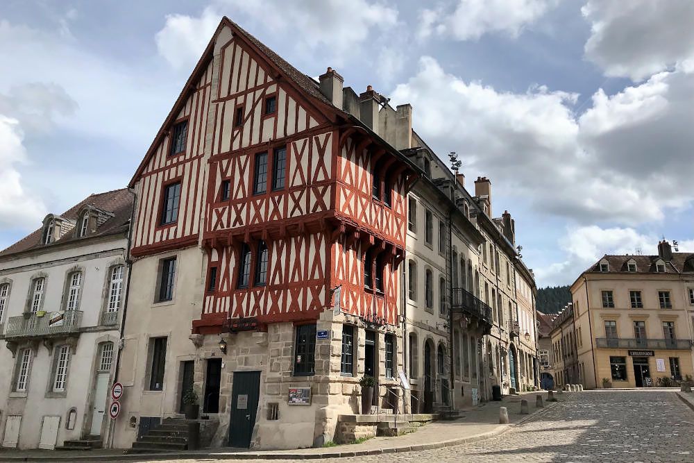 Houses in Autun