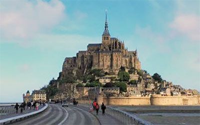 Mont-Saint-Michel, iconic island near Normandy