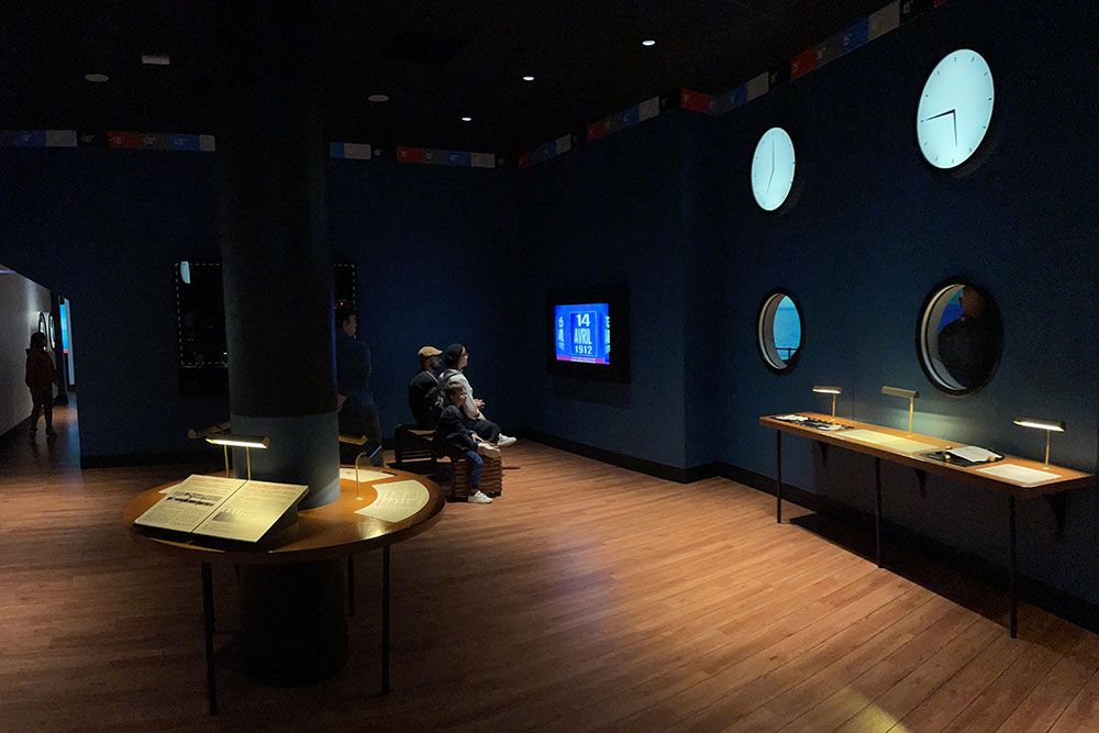 Exhibition in la Cité de la Mer